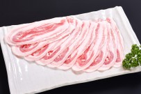 国産上規格豚肉 豚バラ薄切りスライス 500g