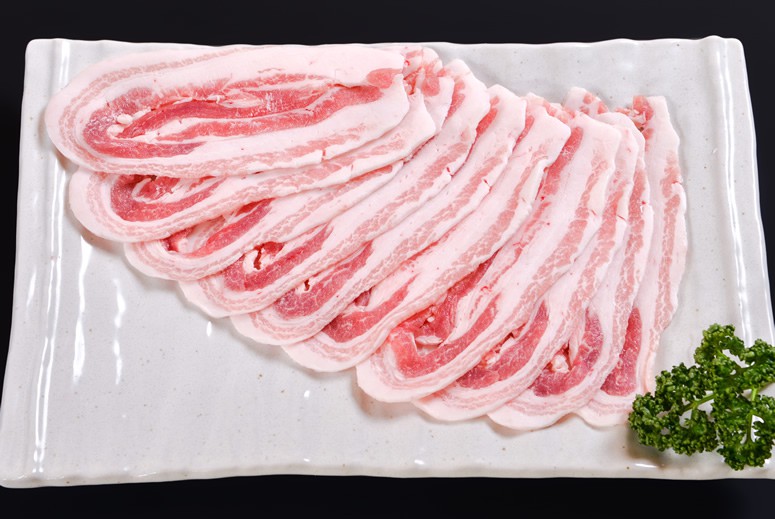 国産上規格豚肉 豚バラ薄切りスライス 500g 商品写真
