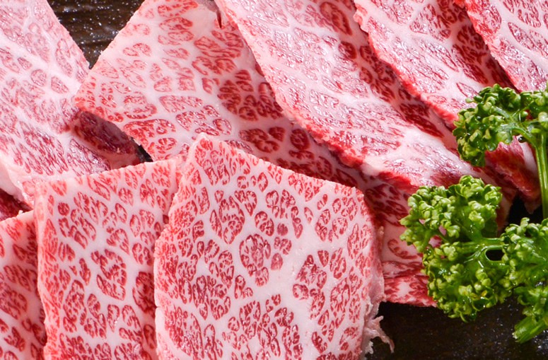 極上霜降りカルビ焼肉 500g 商品写真