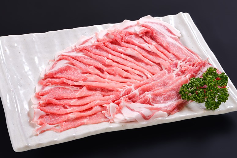 国産上規格豚肉 肩ロース薄切り 1Kg 商品写真