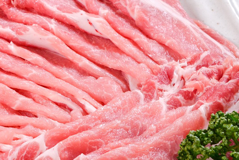 国産上規格豚肉 肩ロース薄切り 1Kg 商品写真