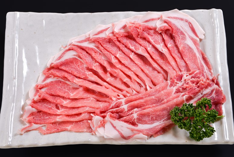 国産上規格豚肉 肩ロース薄切り 1Kg 商品写真